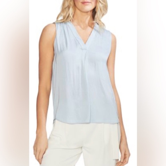 Vince Camuto Tops - Vince Camuto 3X Women's Light Blue Sleeveless Top